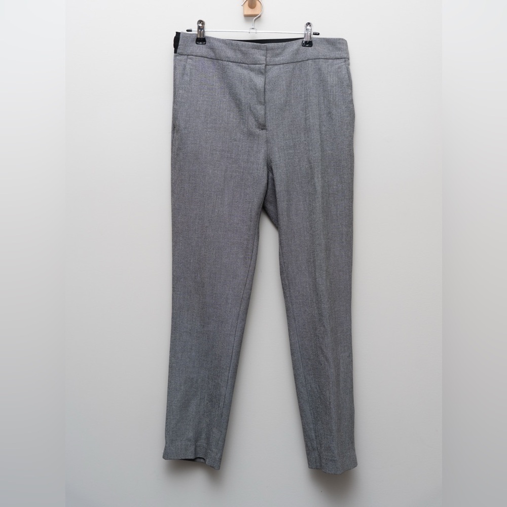 Zara slim fit women’s gray dress pants office wear